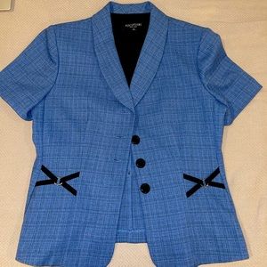 short sleeve blazer